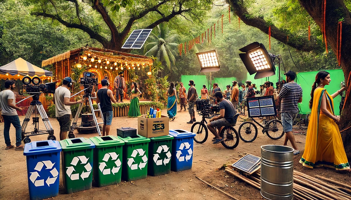 Chandigarh Kare Aashiqui takes the environmental theme several notches up that was first set up in India through Aisa Yeh Jahaan, a 2015 Bollywood drama directed by Biswajeet Bora, which claims to be India’s first carbon-neutral film.